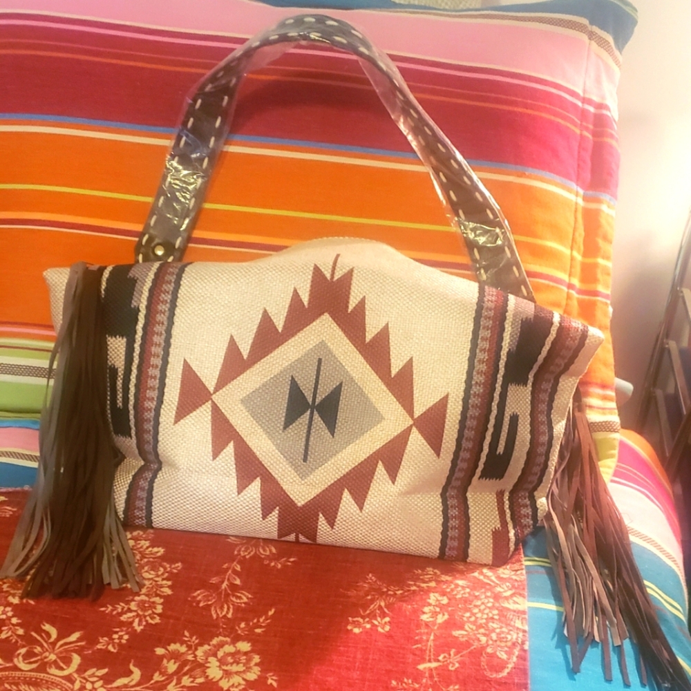 Southwest/ Indian design big bag NWOT